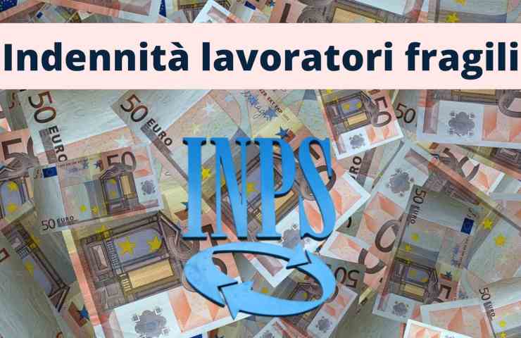 Bonus lavoratori fragili INPS come avere