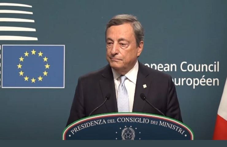 Mario Draghi parole