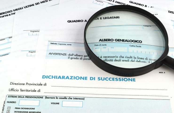 Dichiarazione successione quando non è obbligatoria