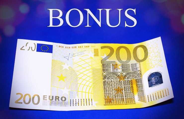 bonus 200 euro pagamento