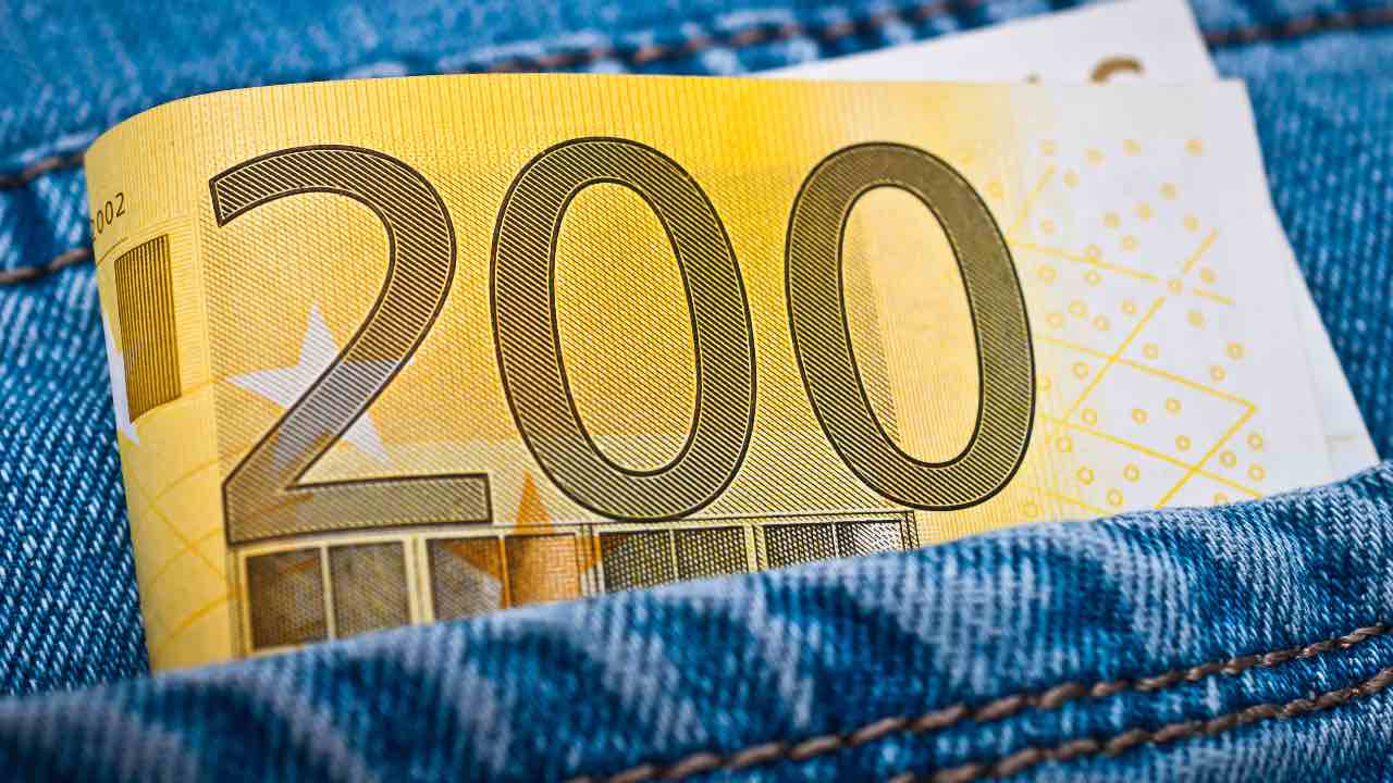 Bonus 200 Euro fino a fine anno