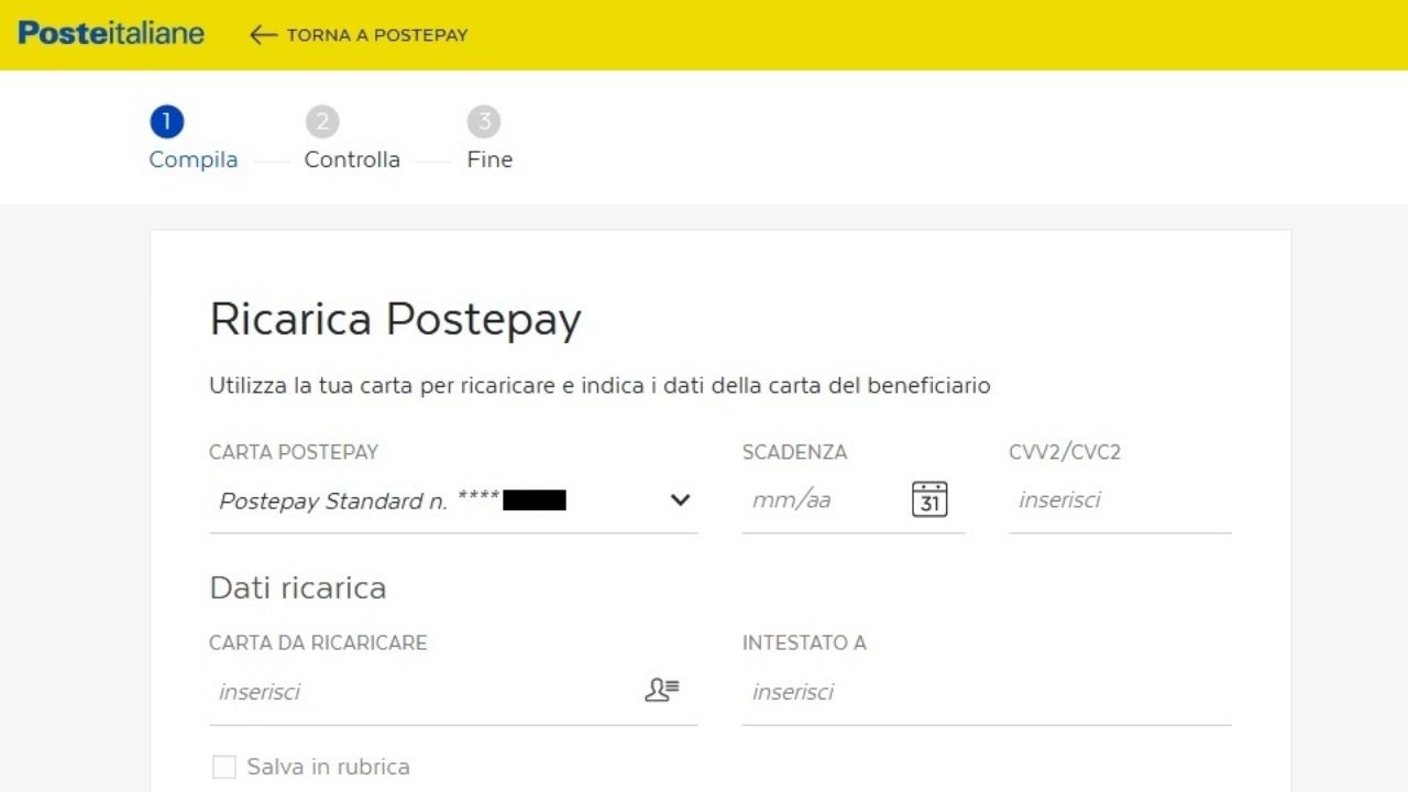 Molti non sanno che la Postepay si può ricaricare anche così