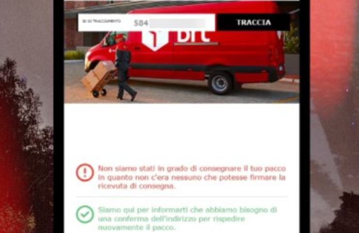 pacco phishing agguato