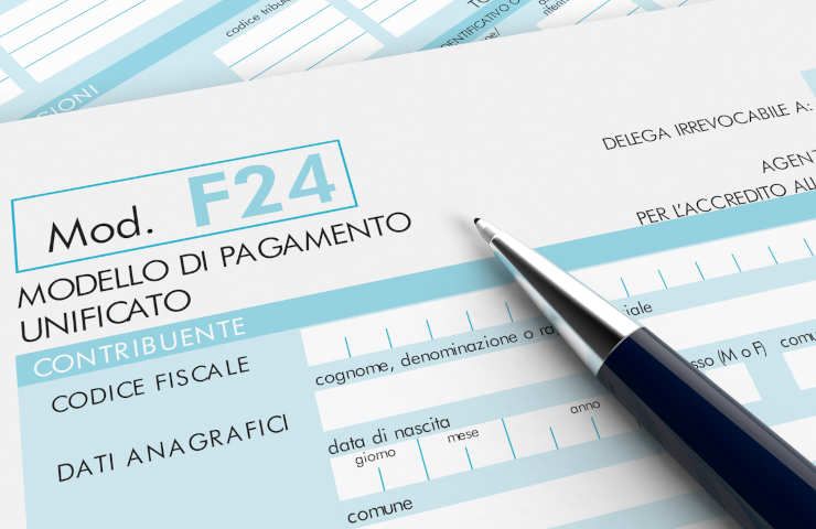 Modello F24 pagamento online sito Agenzia Entrate