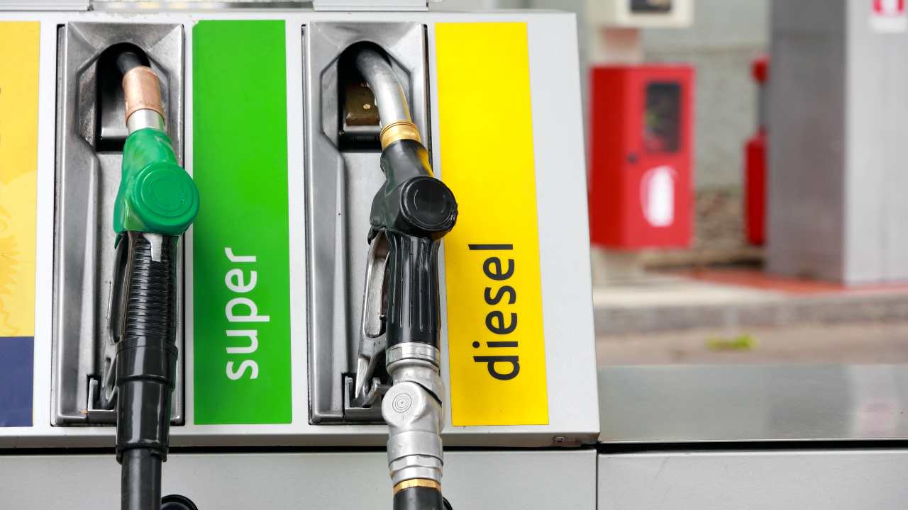 benzina diesel prezzi