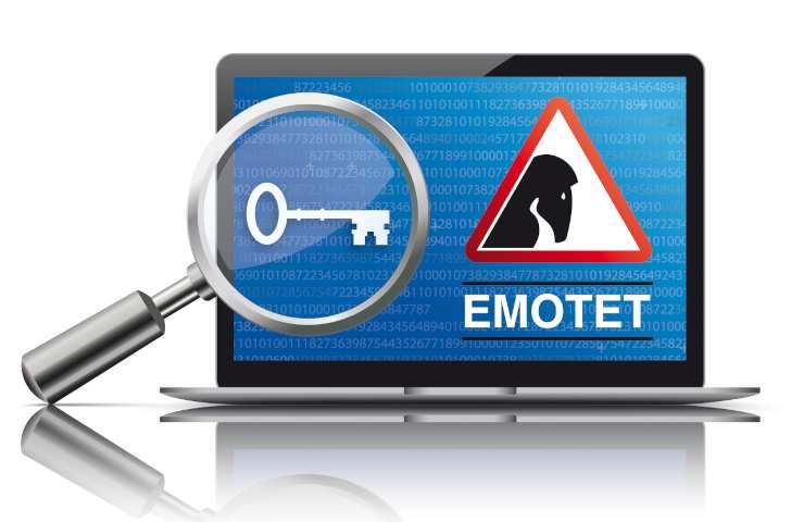 Attacco informatico virus Emotet furto dati sensibili banca