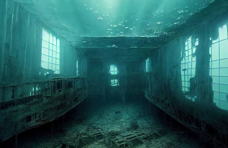Titanic sommergibile disperso