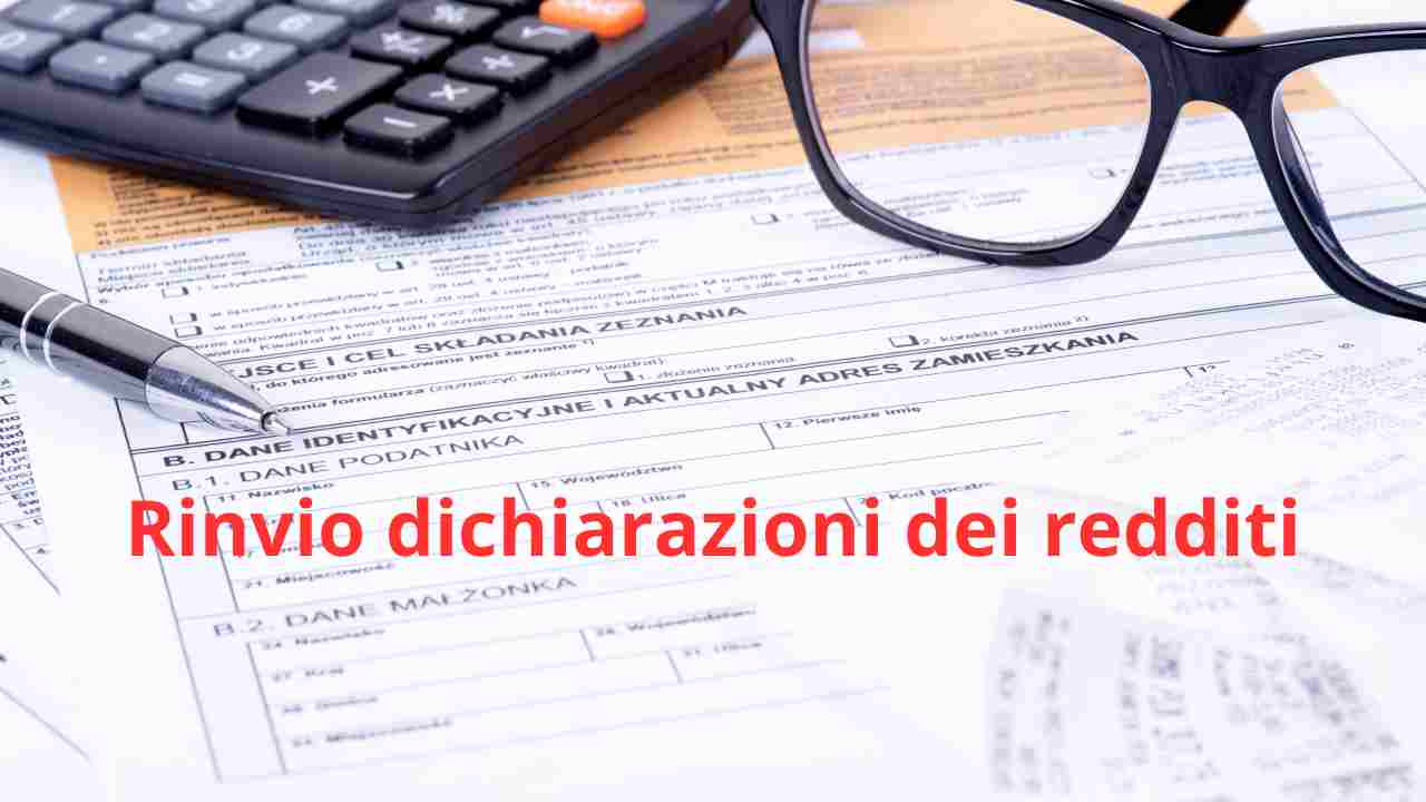 dichiarazioni dei redditi