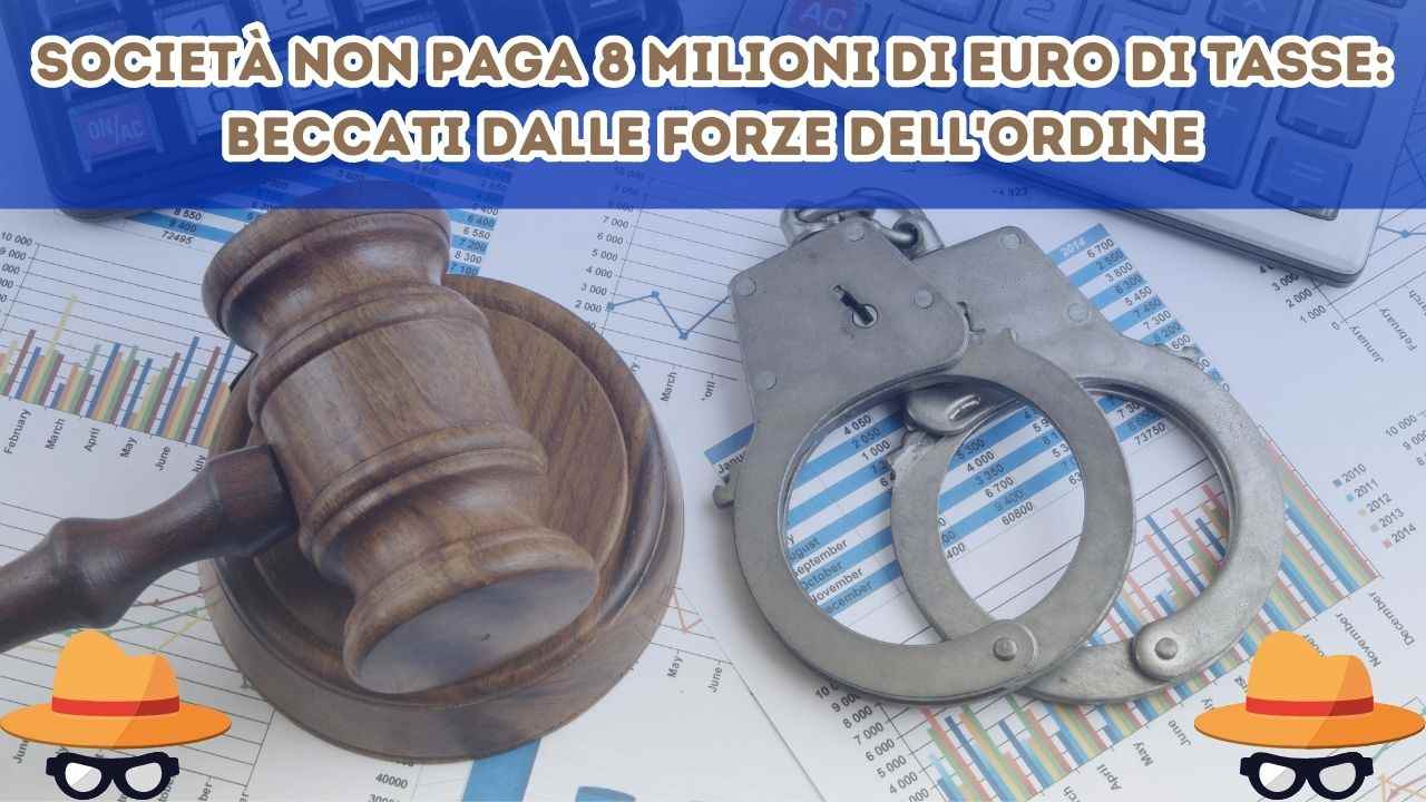 8 milioni di euro di tasse non pagate