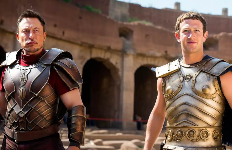 Musk vs Zuckerberg, gladiatori (Foto dal Web) - bonus.it 20230813