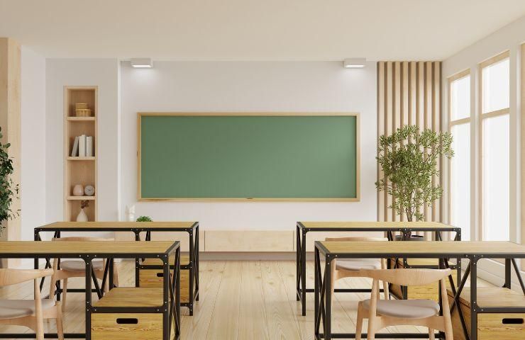 Primo Giorno Scuola, Aula (Foto Canva) - bonificobancario.it 20230913